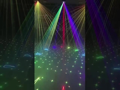RGB-Bühnenanimation Laserlicht 5W mit ILDA Disco Lichter und DMX-Steuerung