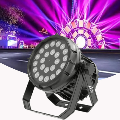 Vollfarbige 6In1 Kunststoff-LED-PAR-Licht 7500K für die Außenbeleuchtung