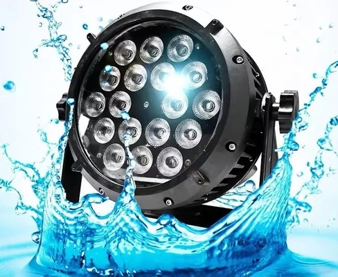 Outdoor RGBW DMX LED Par Light Wasserdicht 18pcs*10w Für Hochzeit
