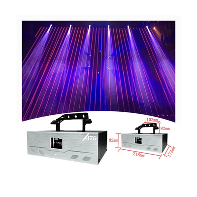 ATG 2W Vollfarbenanimierte DIY Disco Laserlicht für DJ Night Club Party Beleuchtungslösung