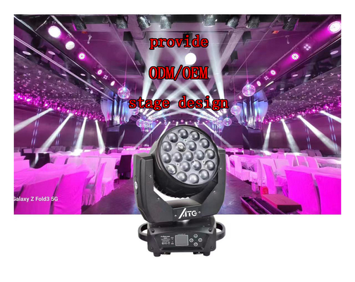 Disco Party Bar Lighting Solutions LitePro DLX Layout 19X15W RGBW Bewegliche Scheinwerfer