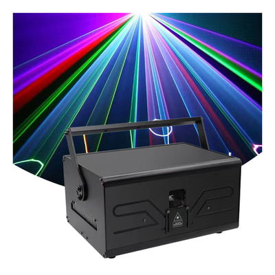 10W Vollfarb-RGB-Laserlicht TUV-zertifiziert für Bühnen-Show DJ Disco Weihnachten