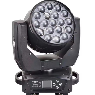 Unterstützung Dimmer Ja 19pcs Big Bee Eyes LED Bewegt Kopfstrahl Licht für DJ-Ausrüstung